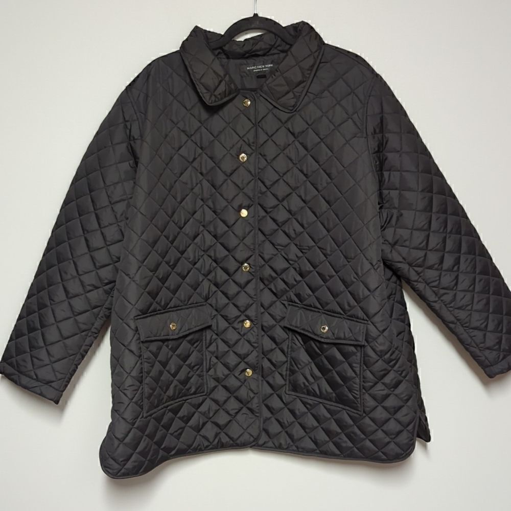 Marc New York Black Quilted Jacket